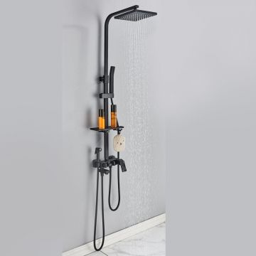 Coloana Dus Rainfall, cu efect de ploaie, para de 20 cm, 4 functii de curgere, cod 1514