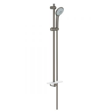 Set de dus Grohe Euphoria 110 Massage, 3 jeturi, 900 mm, etajera, hard graphite - 27226AL1