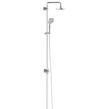 Sistem Grohe de dus Euphoria cu schimbator si montare pe perete