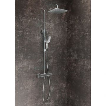 Coloana de dus Free 10° netermostatica, crom TD F 098.00CR - Culoare Crom