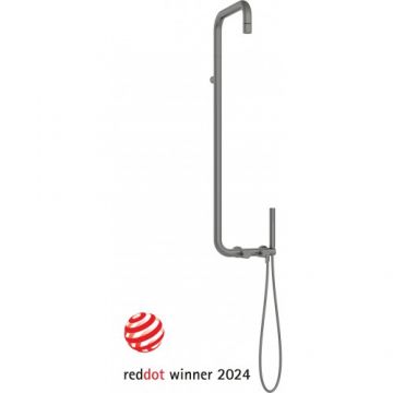 Coloana dus Deante Silia, titanium - Culoare Gri