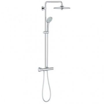 Coloana dus Grohe Euphoria 260 palarie cu 3 jeturi cu termostat - Culoare Crom
