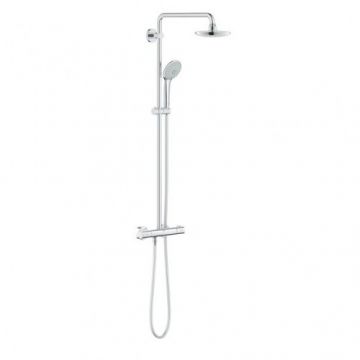 Coloana dus Grohe Euphoria Cube 180 E cu termostat - Culoare Crom
