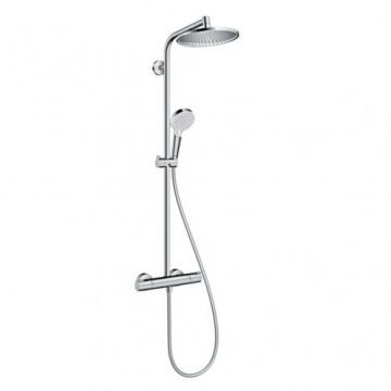 Coloana dus Hansgrohe Crometta S 240 cu termostat - Culoare Crom