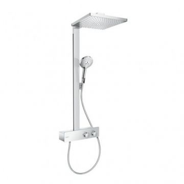 Coloana dus Hansgrohe Raindance E300 ShowerTablet cu termostat - Culoare Crom