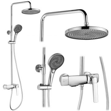 Set de dus Rea Rebel, argintiu lucios