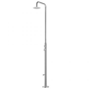 Coloana dus Bruma PL30MIX, pentru exterior, inox satinat - Culoare Inox