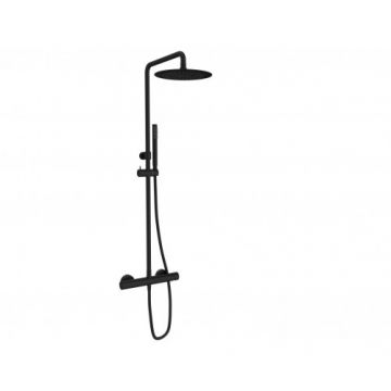 Coloana dus Sanycces Loop K, negru mat - Culoare Negru