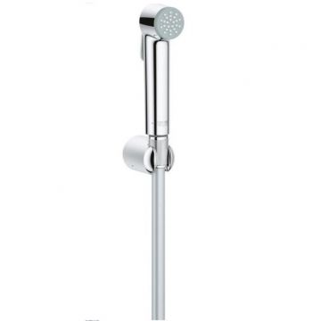 Set de dus Grohe Tempesta-F Trigger Spray 30, furtun Silverflex 1250 mm, crom, 27513001