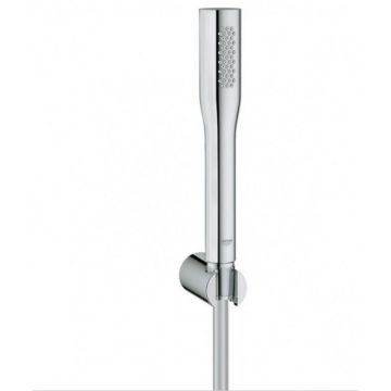 Set dus Grohe Euphoria Cosmopolitan Stick, furtun Silverflex, 1500 mm, crom, 27369000